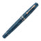 Leonardo Fountain Pen - Momento Zero (14K Gold) - Blue Positano