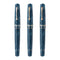 Leonardo Fountain Pen - Momento Zero (14K Gold) - Blue Positano