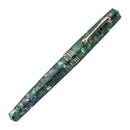 Leonardo Fountain Pen - Momento Zero (14K Gold) - Green / Blue Iride