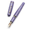 Leonardo Fountain Pen - Momento Zero Grande 2.0 - Dragon Skin Purple (8mm, 14K Gold) - Special Edition (2025)