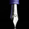 Leonardo Fountain Pen - Momento Zero Grande 2.0 - Dragon Skin Purple (8mm, Stainless Steel) - Special Edition (2025)