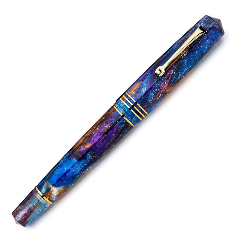 Leonardo Fountain Pen - Momento Zero Grande 2.0 - Galattica (14K Gold) - Limited Edition (2024)