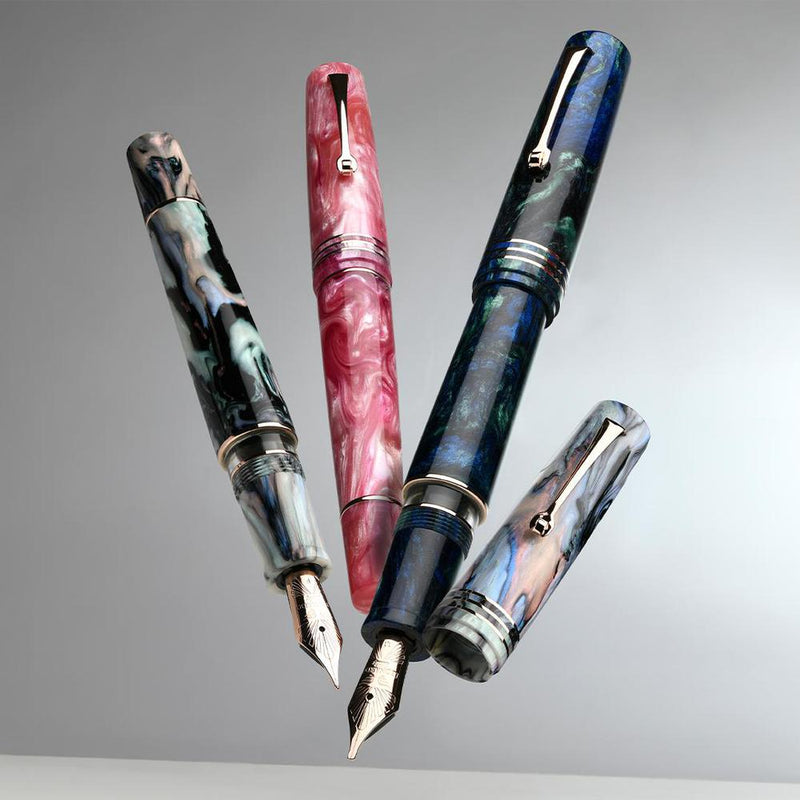 Leonardo Fountain Pen - Momento Zero Grande 2.0 - The Power of Flower (6mm, 14K Gold) - Limited Edition (2025)