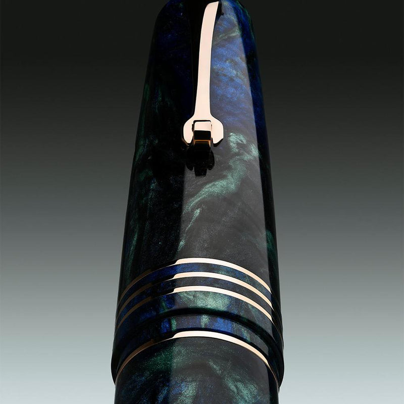 Leonardo Fountain Pen - Momento Zero Grande 2.0 - The Power of Flower (6mm, Stainless Steel) - Limited Edition (2025)