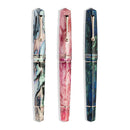 Leonardo Fountain Pen - Momento Zero Grande 2.0 - The Power of Flower (6mm, Stainless Steel) - Limited Edition (2025)