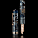 Leonardo Fountain Pen - Momento Zero Grande - Eclipsis (8mm, 14K Gold)