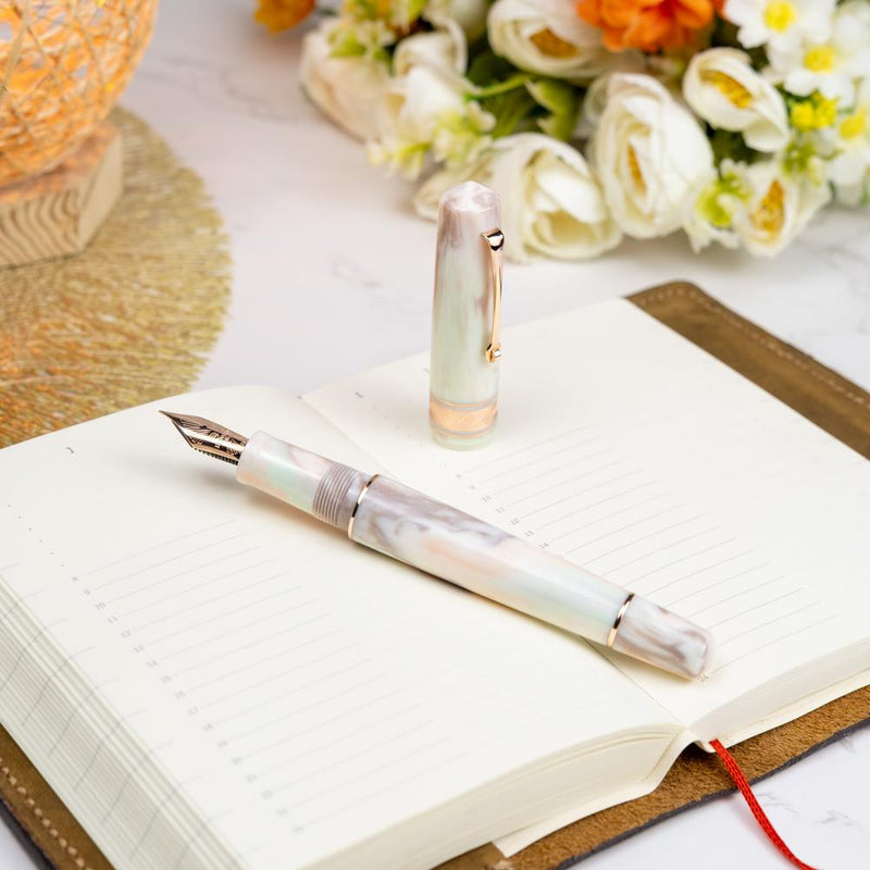Leonardo Fountain Pen - Momento Zero Grande Peony Bloom - Endless