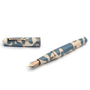 Leonardo Momento Zero Nuvola Fountain Pen (14K Gold) - Rose Gold - Cap and Nib