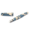 Leonardo Momento Zero Nuvola Fountain Pen (14K Gold) - Silver - Cap and Nib