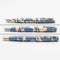 Leonardo Momento Zero Nuvola Fountain Pen (14K Gold) - Three Fountain Pens in Horizontal
