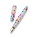 Leonardo Fountain Pen - Momento Zero - Rainbow Sprinkles (14K Gold)