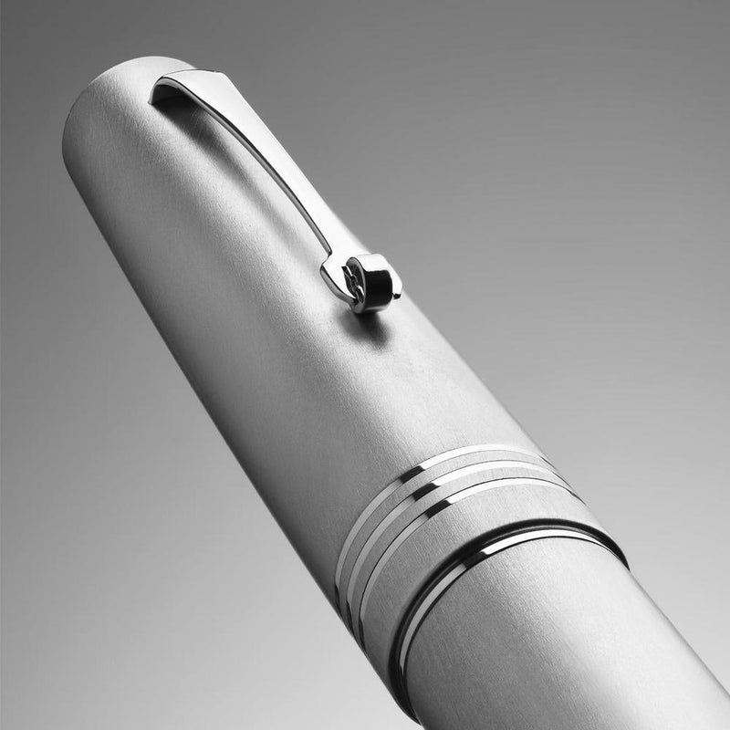 Leonardo Fountain Pen - Momento Zero (Stainless Steel) - Aluminia - Limited Edition (2025)