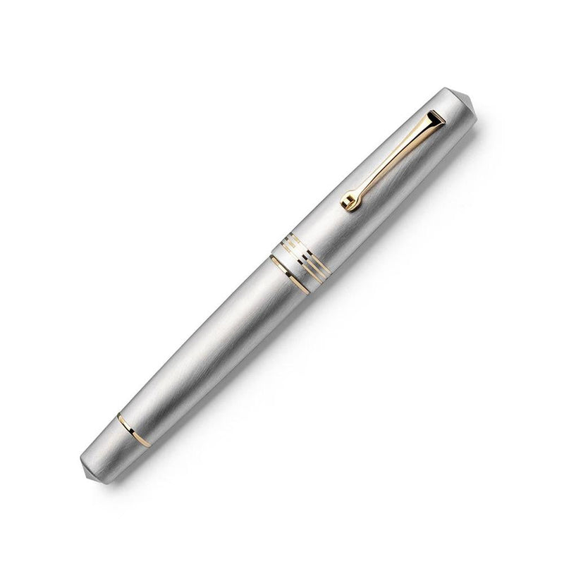 Leonardo Fountain Pen - Momento Zero (Stainless Steel) - Aluminia - Limited Edition (2025)