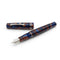 Leonardo Fountain Pen - Momento Zero (Stainless Steel) - Pietra Marina (Sea Stone)