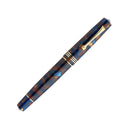 Leonardo Fountain Pen - Momento Zero (Stainless Steel) - Pietra Marina (Sea Stone)