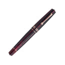 Leonardo Fountain Pen - Momento Zero (Stainless Steel) - Prugna (Prune)