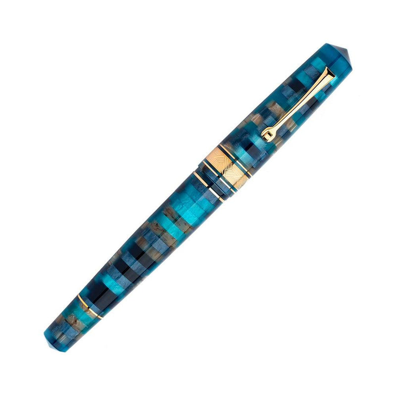 Leonardo Fountain Pen - Mosaico (14K Gold)