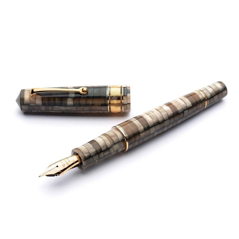 Leonardo Fountain Pen - Mosaico (14K Gold)