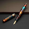 Leonardo Supernova Bohemian Twilight Fountain Pen (cap separated from the pen)