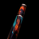 Leonardo Supernova Bohemian Twilight Fountain Pen (cover partially lifted)