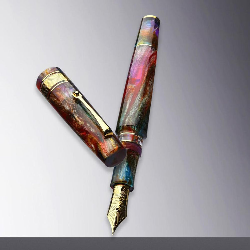 Leonardo Fountain Pen - Supernova - Primary Manipulation 5 (6mm, 14K Gold) - Limited Edition (2025)