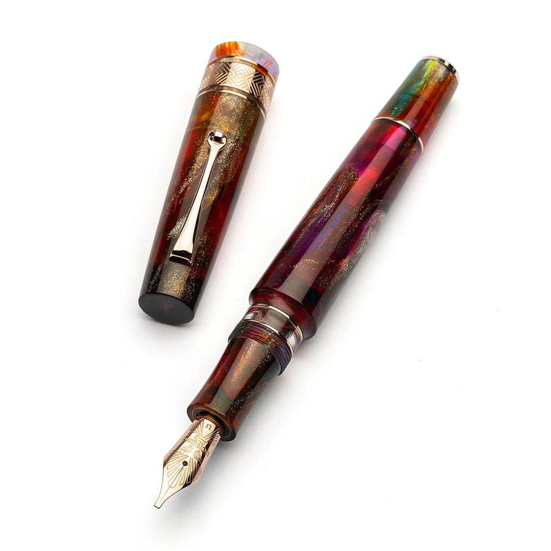 Leonardo Fountain Pen - Supernova - Primary Manipulation 5 (6mm, Stainless Steel) - Limited Edition (2025)