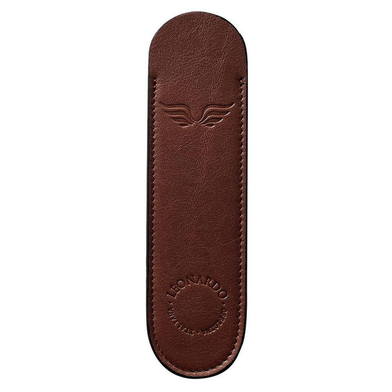 Leonardo Pen Sleeve (1 Slot) - Leather