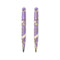 Leonardo Nuvola Lilac Rollerball Pen - Two Pens On White Background | EndlessPens