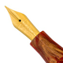 Leonardo Momento Zero Hermes Fountain Pen - Nib Close Up View