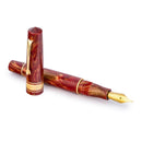 Leonardo Momento Zero Hermes Fountain Pen - Cap and Nib Separated