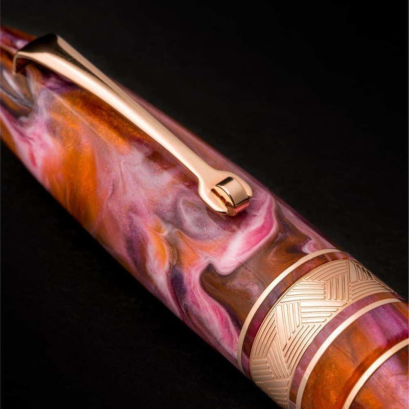 Leonardo Fountain Pen - Furore - Love Potion - Sedona Sunset - Endless Exclusive (2022)- Handle