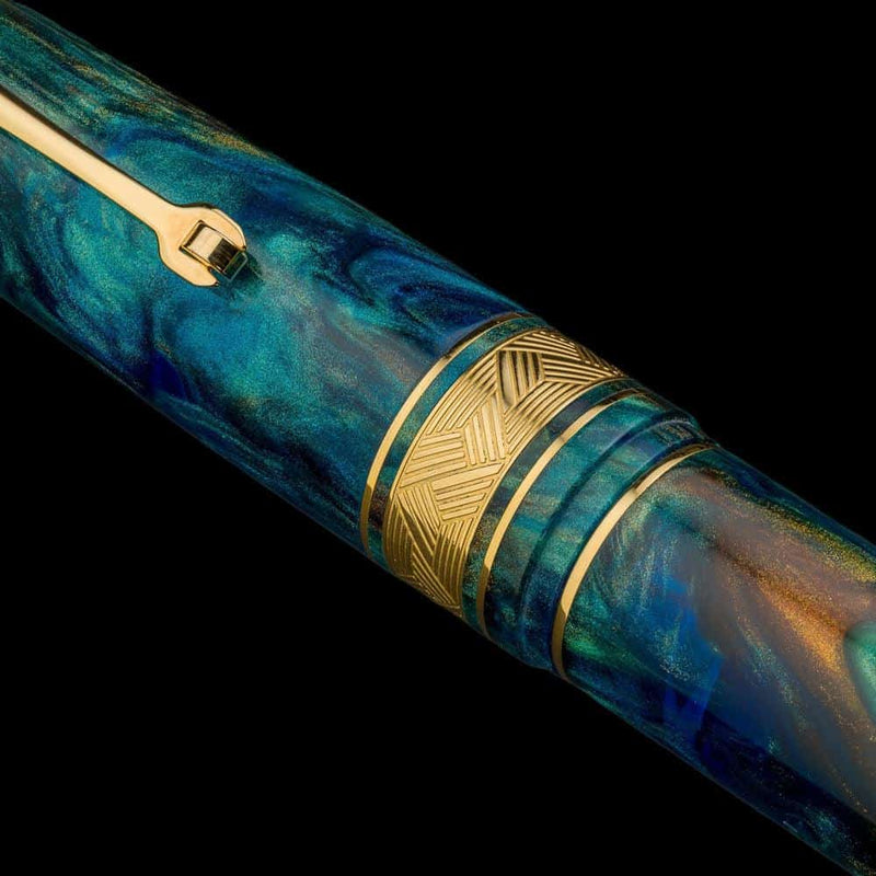 Leonardo Momento Zero Grande Revival Stainless Fountain Pen (with engravings)