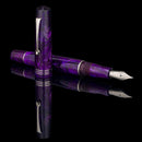 Leonardo × @nibsandflourishes Fioritura Viola (Rhodium Trim) Fountain Pen