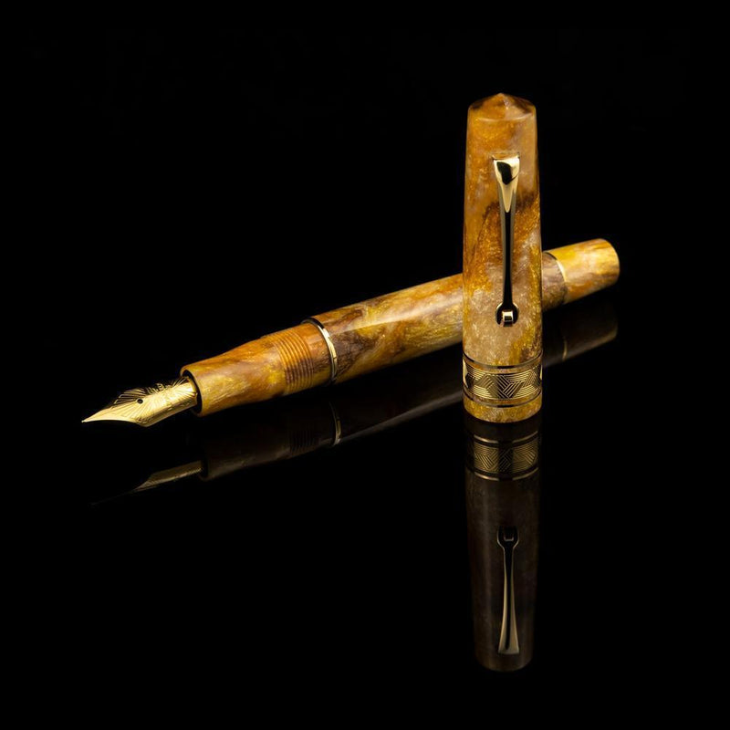 Leonardo × @twenty_sides Momento Zero Midas Fountain Pen