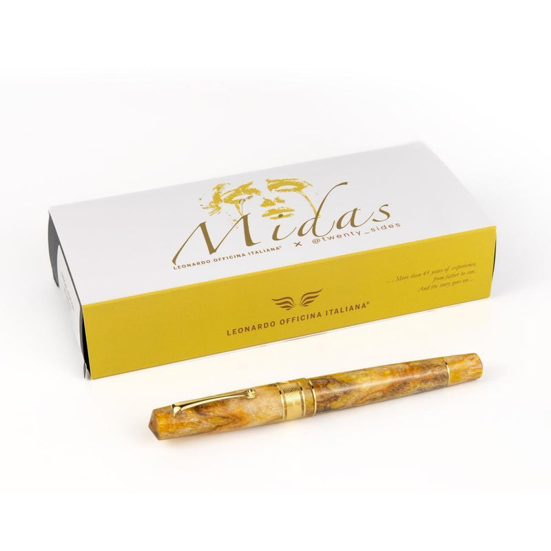 Leonardo × @twenty_sides Momento Zero Midas Fountain Pen