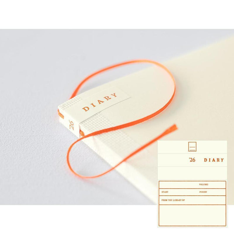 MD Paper Notebook (B6) - Diary - Slim (2026)