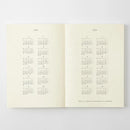 MD Paper Diary Notebook (2027) - A5 - Notebook Wide Open | EndlessPens