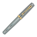 Magna Carta Libertatum Baron Fountain Pen - 1297 Grey and White | EndlessPens