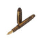 Magna Carta Libertatum Lord Fountain Pen - 1225 Brown and Golden with Cap Detached | EndlessPens