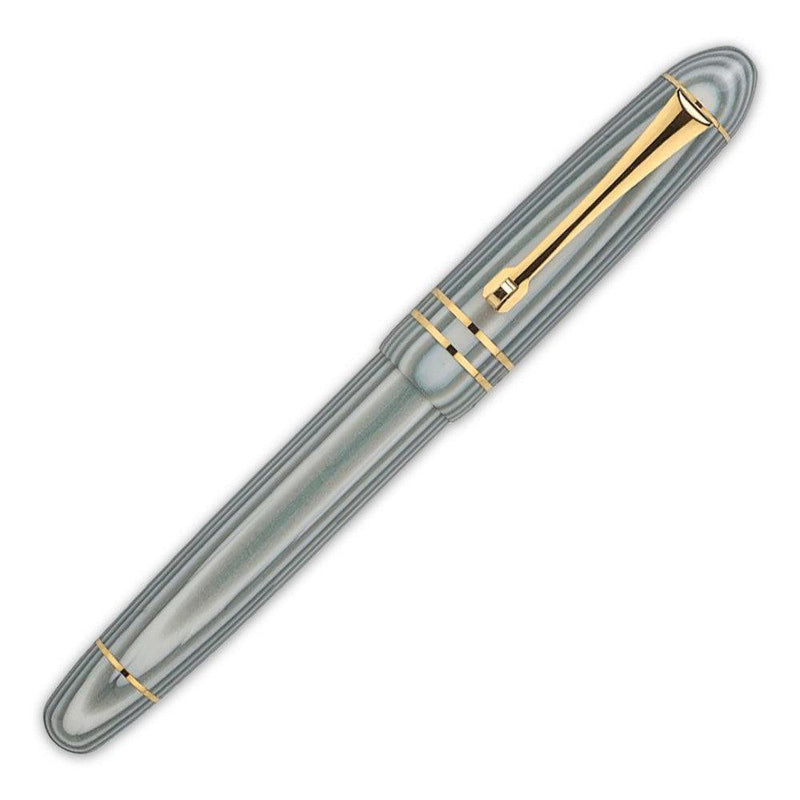 Magna Carta Libertatum Lord Fountain Pen - 1297 Grey and White | EndlessPens