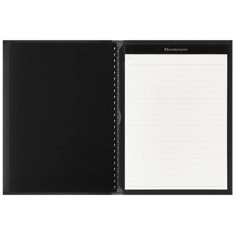 Maruman Mnemosyne Notebook + Cover (A5) - Monthly 2025 Diary and Notepad