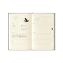 Midori Diary (B6) - Book Style Diary - Cat Gray