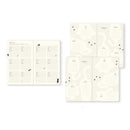 Midori Diary (B6) - Book Style Diary - Cat Gray