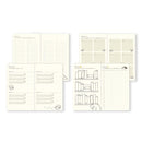 Midori Diary (B6) - Book Style Diary - Dog Yellow