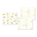 Midori Diary (B6) - Book Style Diary - Dog Yellow