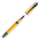 Montblanc Great Characters Enzo Ferrari Giallo Modena Fountain Pen - Pen and Cap Cover | EndlessPens