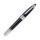 Montblanc Great Characters John F. Kennedy Fountain Pen - Pen and Cap Cover on White Background | EndlessPens
