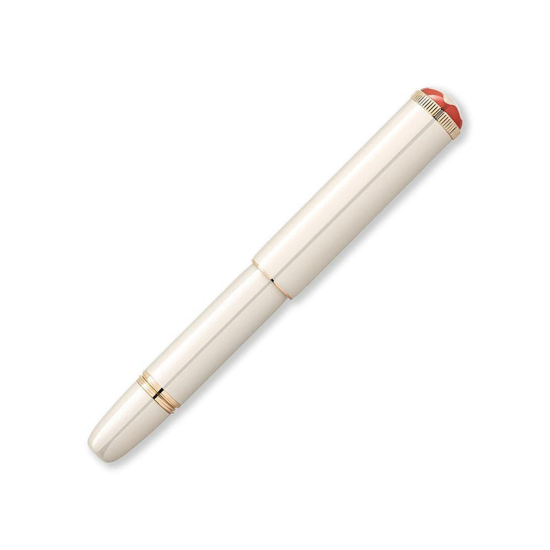 Montblanc Heritage Collection Rouge et Noir "Baby" Ivory Fountain Pen - Pen with Cap Cover | EndlessPens
