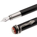 Montblanc Heritage Rouge et Noir Fountain Pen - Pen and Cap Cover | EndlessPens