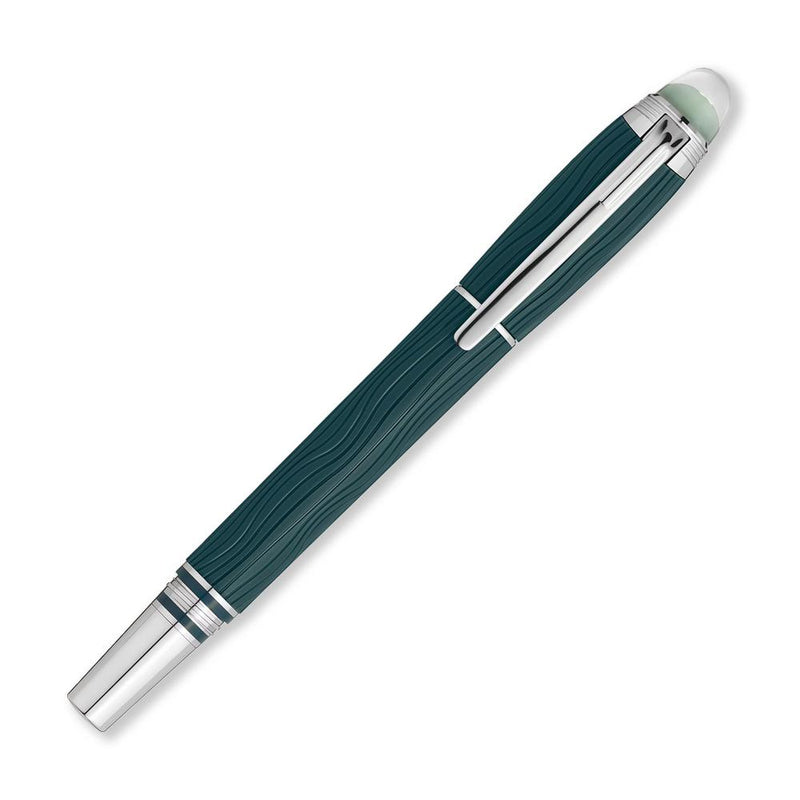 Montblanc StarWalker Polar Green Resin Fountain Pen - Pen with Cap Cover | EndlessPens